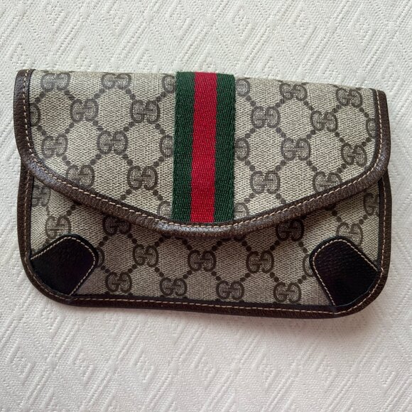 Gucci clutch cosmetic bag vintage accessory collection made in Italy - Picture 6 of 10